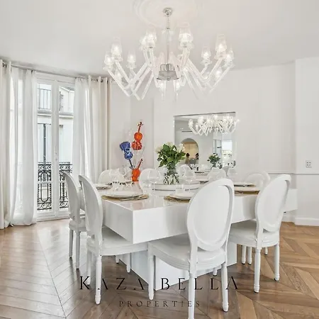 Kaza Bella - Trocadero, Amazing Eiffel Tower View