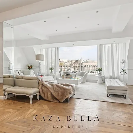 Kaza Bella - Trocadero, Amazing Eiffel Tower View Apartamento *
