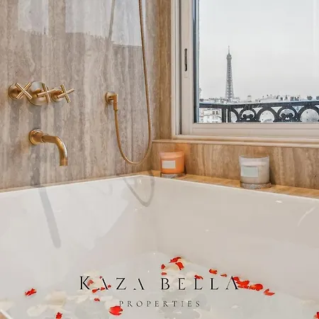 アパート Kaza Bella - Trocadero, Amazing Eiffel Tower View パリ