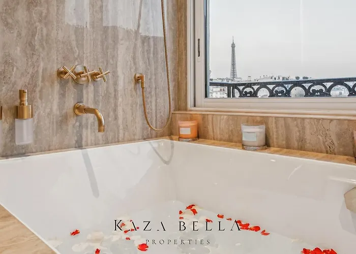 아파트 Kaza Bella - Trocadero, Amazing Eiffel Tower View 파리