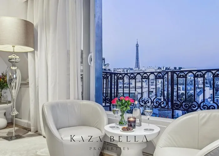 Kaza Bella - Trocadero, Amazing Eiffel Tower View *